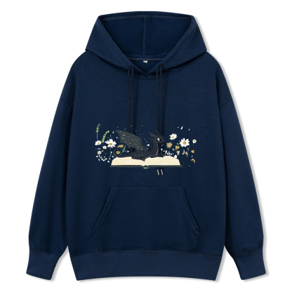 Pagewings Dragon Book Unisex Classic Hoodie