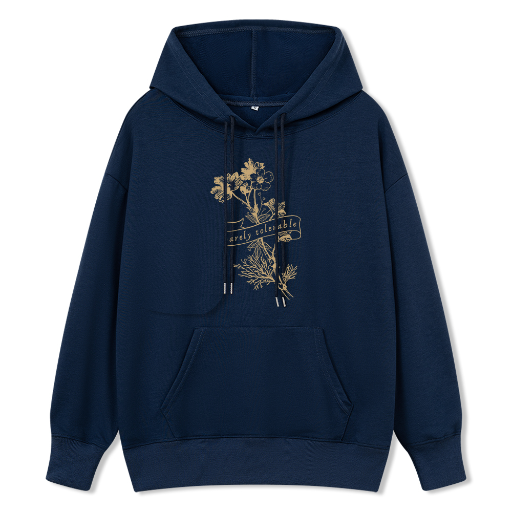 Pagewings Barely Tolerable Unisex Classic Hoodie