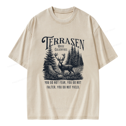 Pagewings Terrasen Unisex Washed T-shirt
