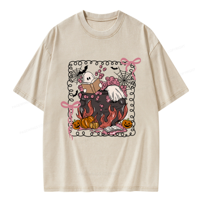 Pagewings Booookaholic Unisex Washed T-shirt