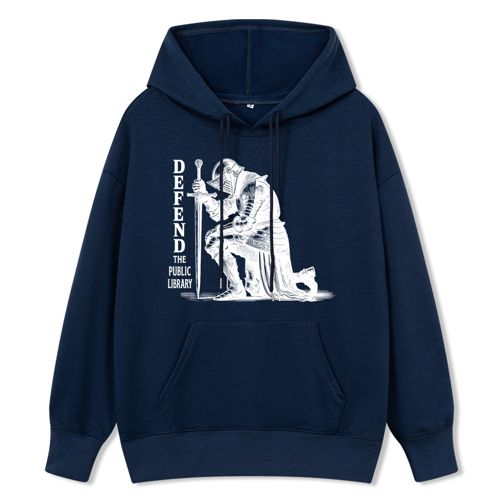 Pagewings Defend the Public Library Unisex Classic Hoodie