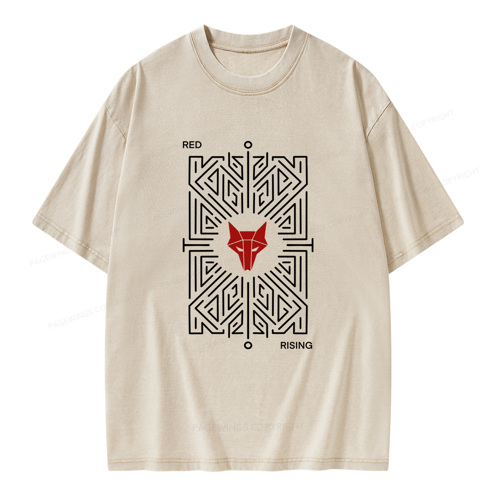 Pagewings Howlers Unisex Washed T-shirt