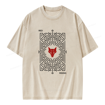 Pagewings Howlers Unisex Washed T-shirt