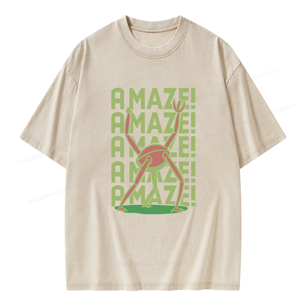 Pagewings Rocky Amaze Unisex Washed T-shirt