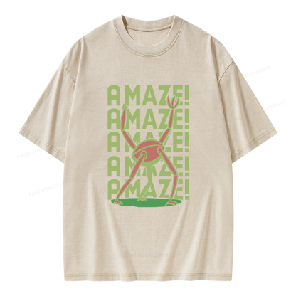 Pagewings Rocky Amaze Unisex Washed T-shirt