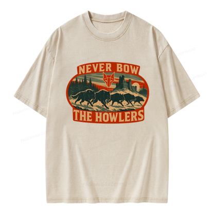 Pagewings The Howlers Unisex Washed T-shirt