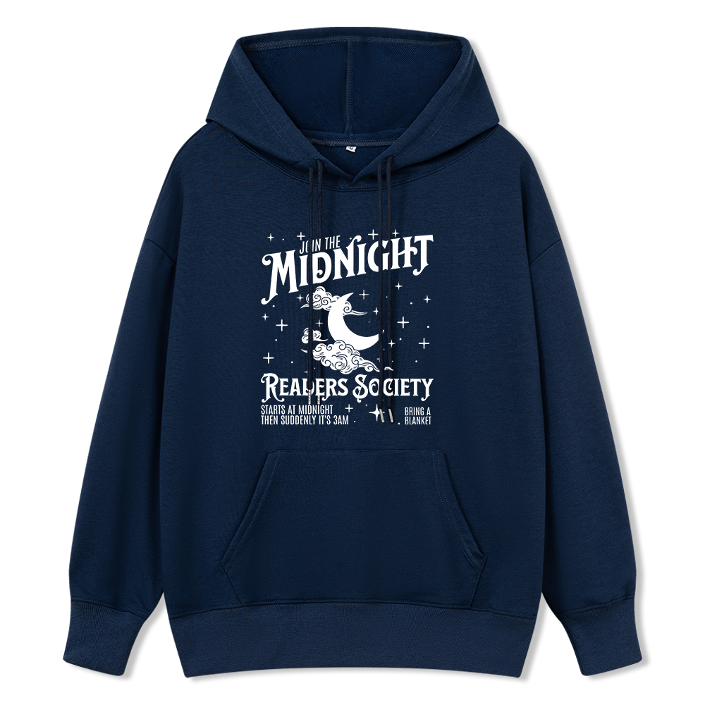 Pagewings Late Night Readers Book Club Unisex Classic Hoodie
