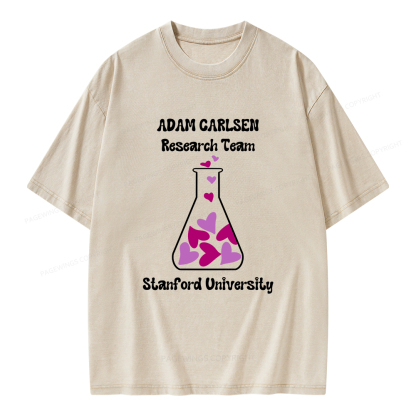 Pagewings Adam Carlsen Research Team Unisex Washed T-shirt