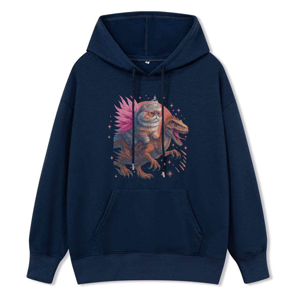 Pagewings Vintage Book Lover Princess Unisex Classic Hoodie