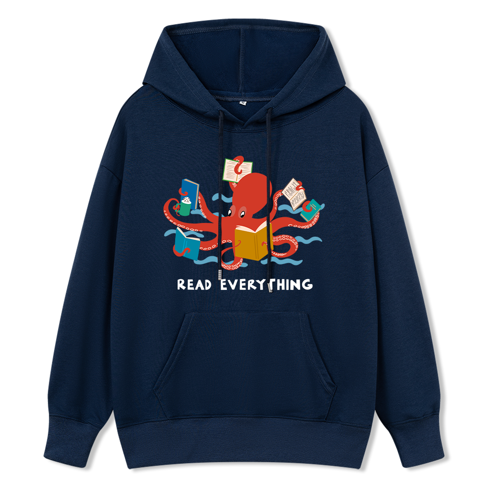 Pagewings Read Everything Unisex Classic Hoodie