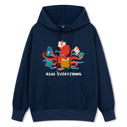 Pagewings Read Everything Unisex Classic Hoodie