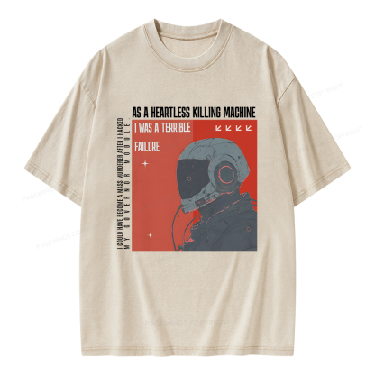 Pagewings I Was A Terrible Failure Unisex Washed T-shirt