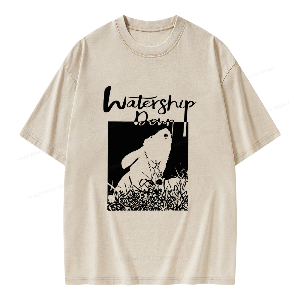 Pagewings Watership Unisex Washed T-shirt