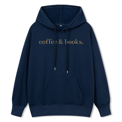 Pagewings Coffee & Books Are All my favorites Unisex Classic Hoodie