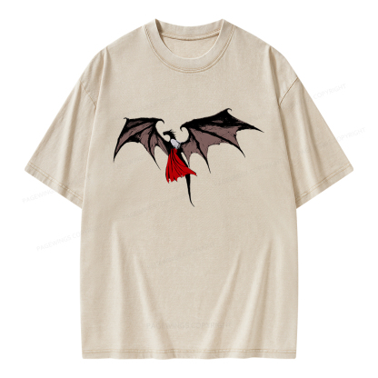 Pagewings Manon Blackbeak Unisex Washed T-shirt
