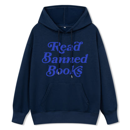 Pagewings Read Banned Books Unisex Classic Hoodie
