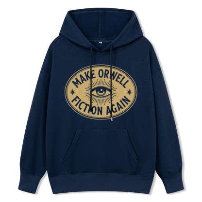 Pagewings Make Orwell Fiction Again Unisex Classic Hoodie