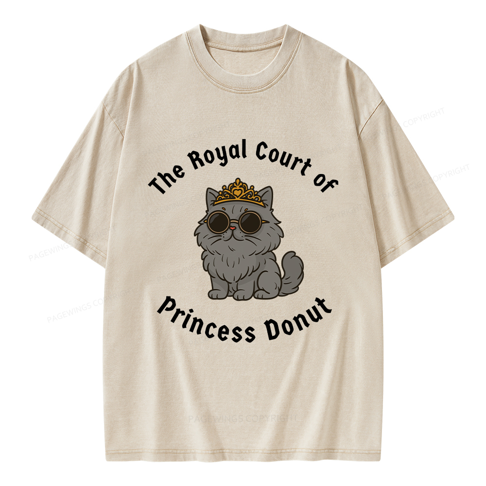 Pagewings The Royal Court Unisex Washed T-shirt