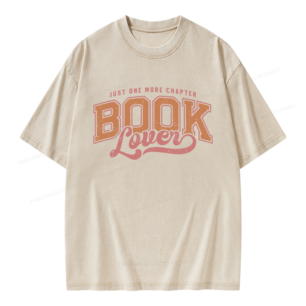 Pagewings One More Chapter Unisex Washed T-shirt