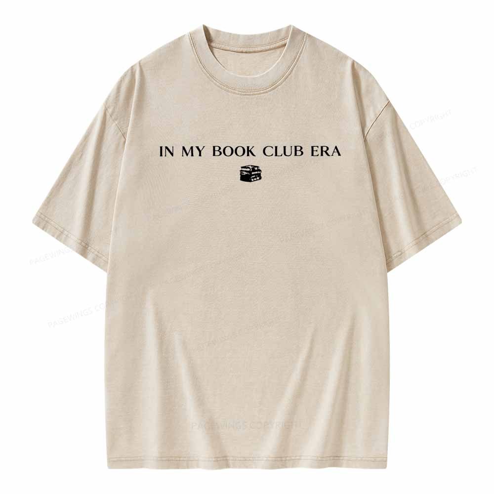 Pagewings Book Club Comfort Colors T-shirt Unisex Washed T-shirt