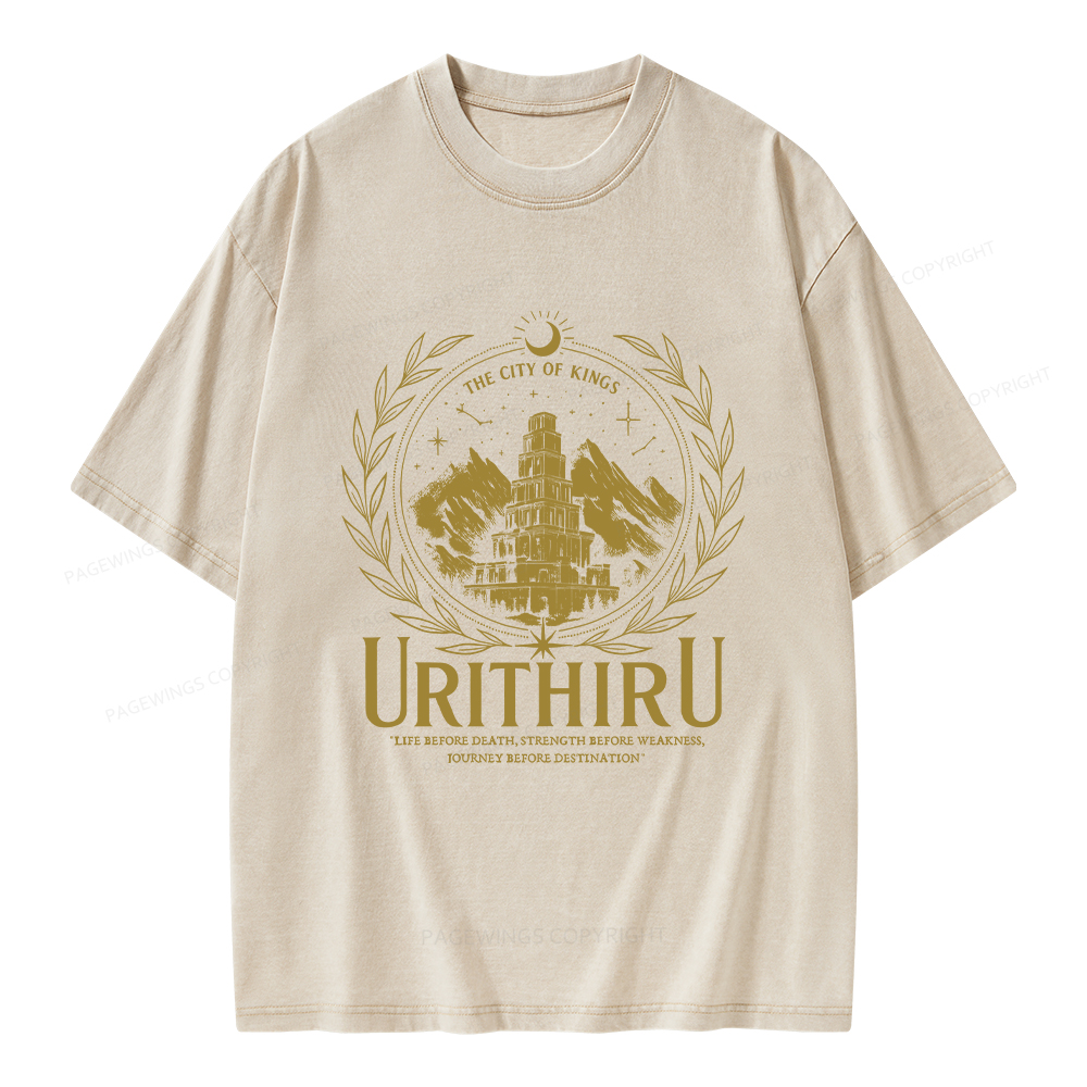 Pagewings Urithiru Unisex Washed T-shirt