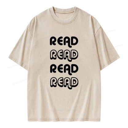 Pagewings The Read Unisex Tee Unisex Washed T-shirt