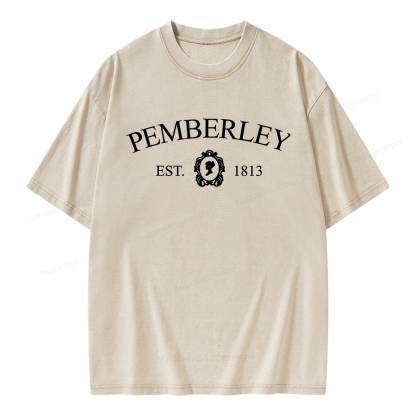Pagewings Pemberley Unisex Washed T-shirt