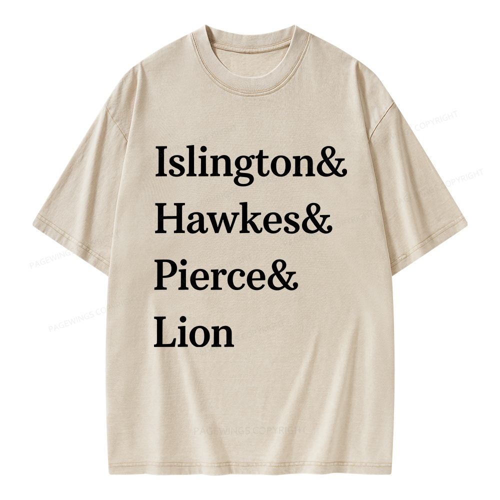 Pagewings Bookish Fan Unisex Washed T-shirt