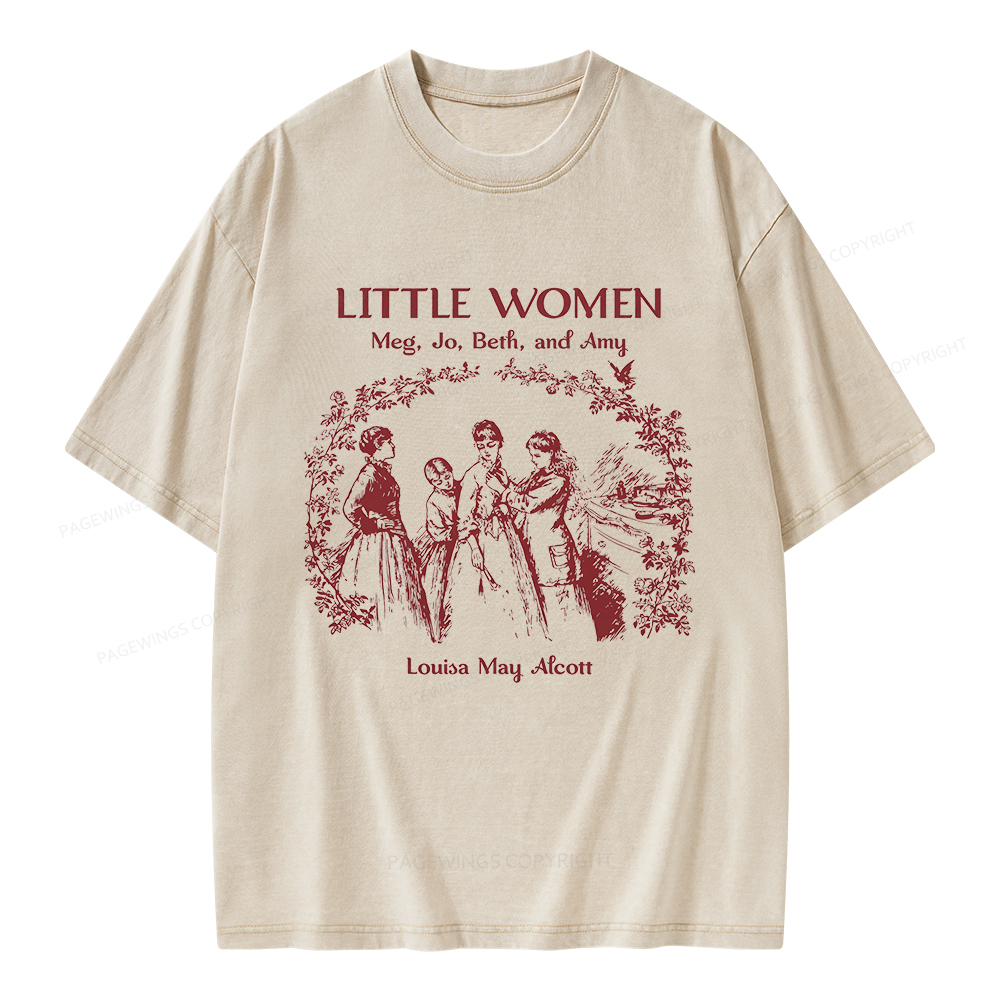 Pagewings Book Lover Unisex Washed T-shirt