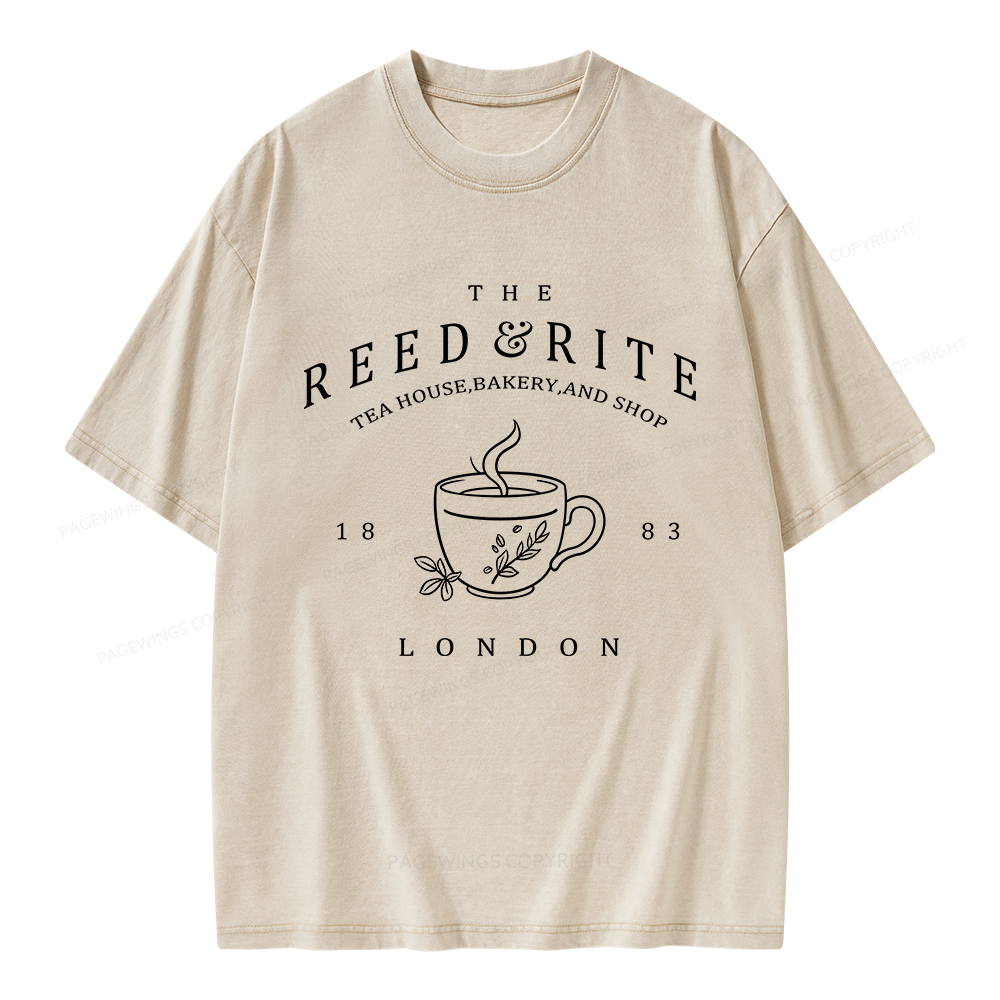Pagewings Reed Rite Unisex Washed T-shirt