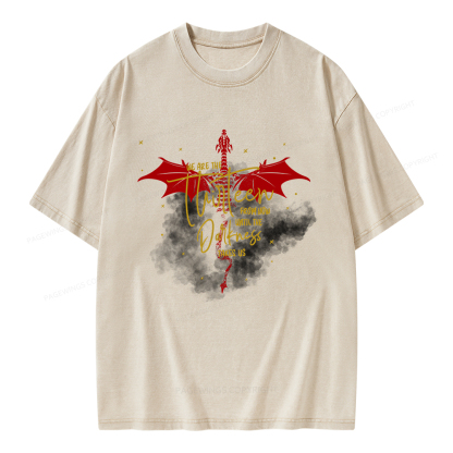 Pagewings We are the Thirteen Unisex Washed T-shirt