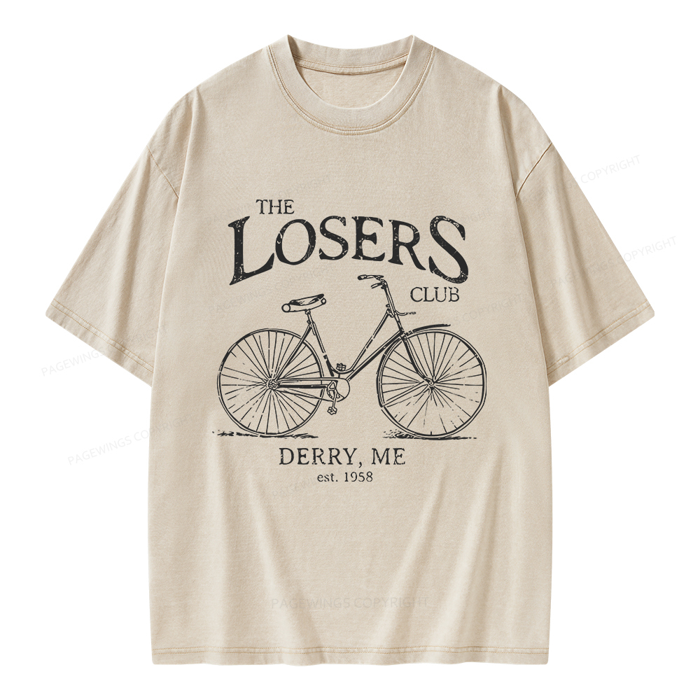 Pagewings The Losers Club Unisex Washed T-shirt
