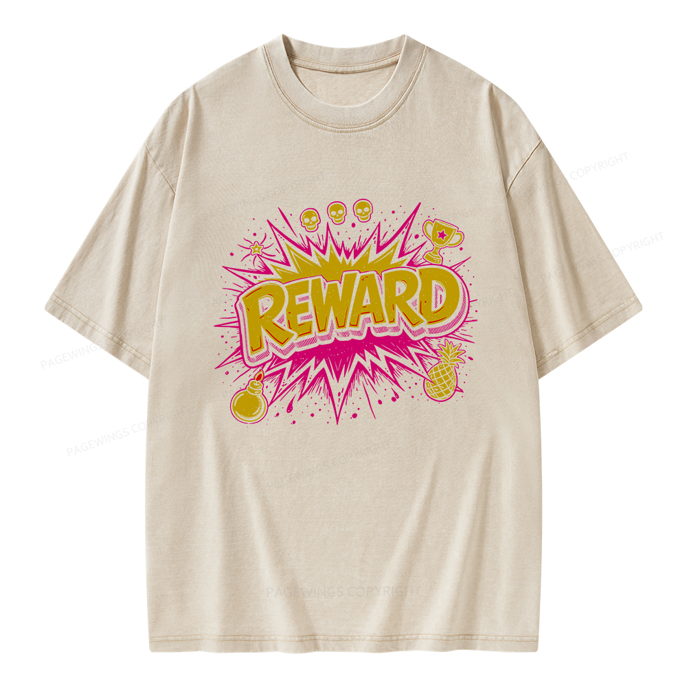 Pagewings Reward Unisex Washed T-shirt