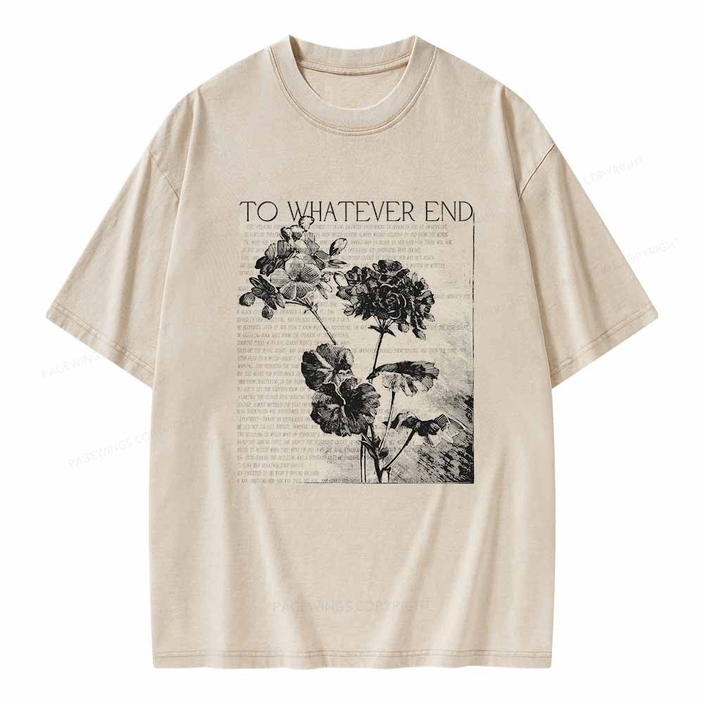 Pagewings TOG Fan Shirt Unisex Washed T-shirt