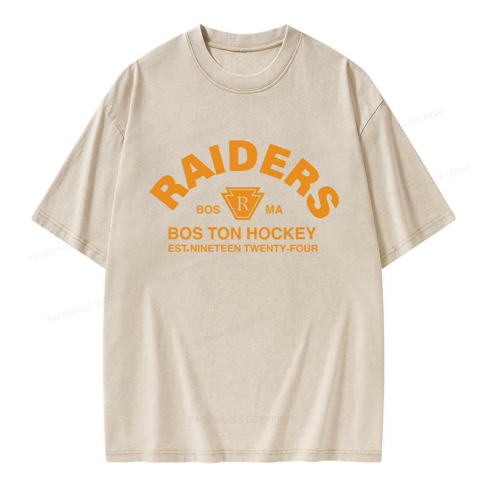 Pagewings Romance Book Unisex Washed T-shirt