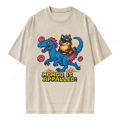 Pagewings Mongo Is Appalled Unisex Washed T-shirt