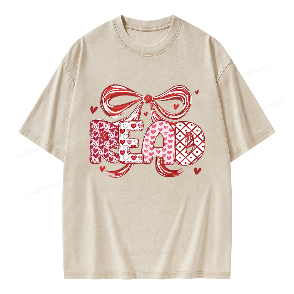 Pagewings Read Unisex Washed T-shirt