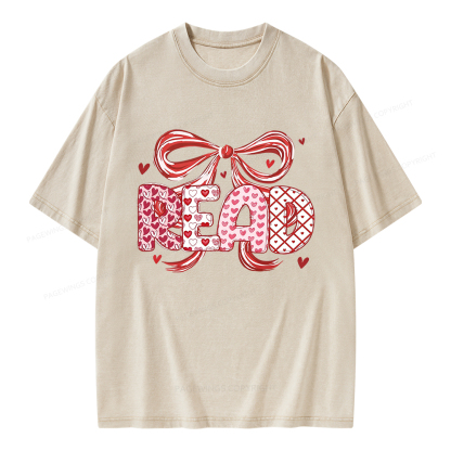 Pagewings Read Unisex Washed T-shirt
