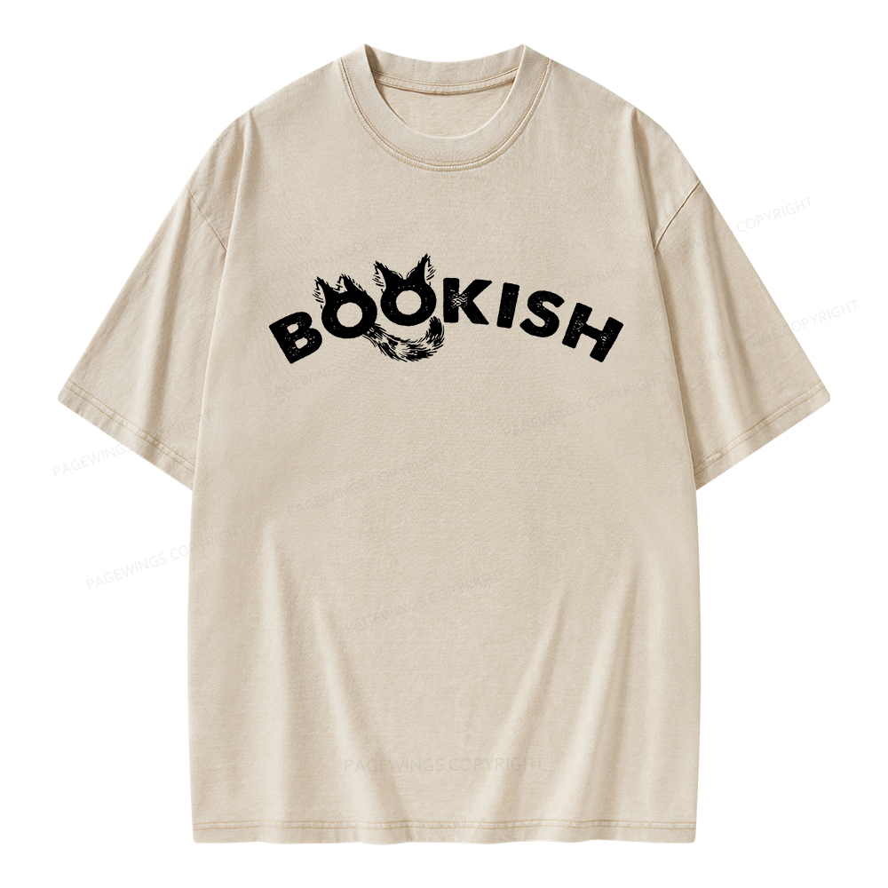 Pagewings Bookish Unisex Washed T-shirt