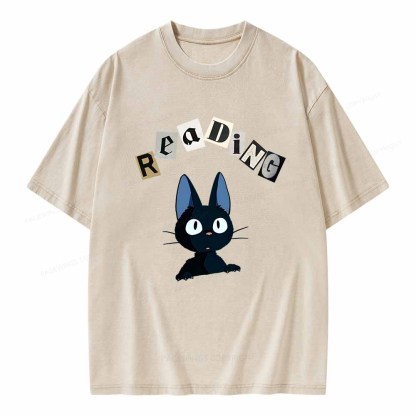 Pagewings Reading Unisex Washed T-shirt