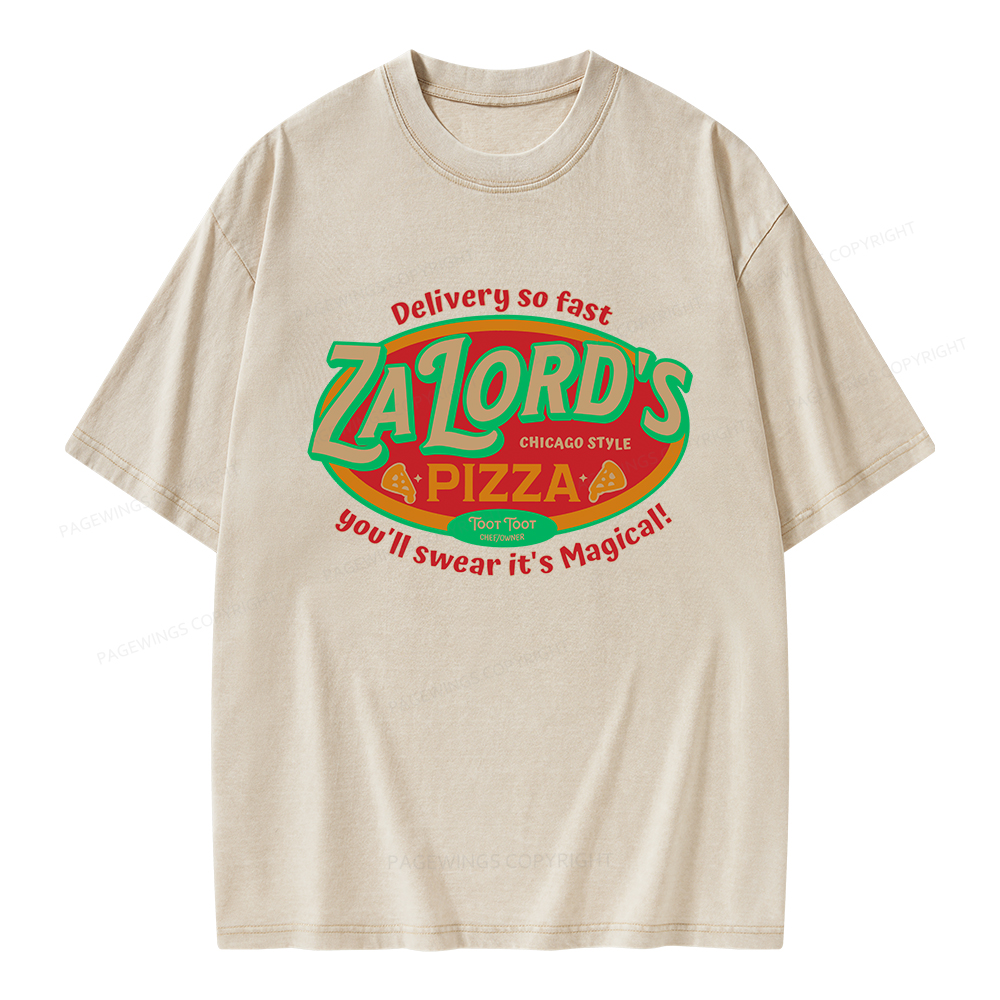 Pagewings Fantasy Books Lover Unisex Washed T-shirt