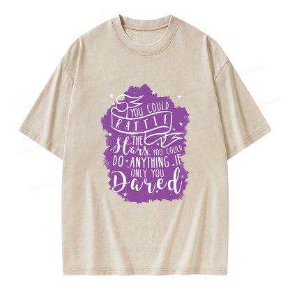 Pagewings Rattle The Stars Unisex Washed T-shirt