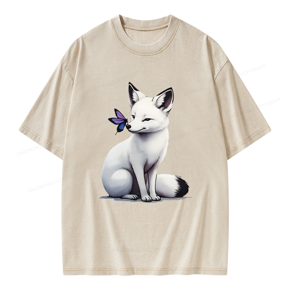 Pagewings Fantasy Book Lover Unisex Washed T-shirt