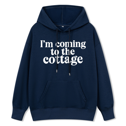Pagewings I'm Coming To The Cottage Unisex Classic Hoodie
