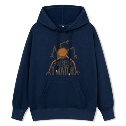 Pagewings You Sleep I Watch Unisex Classic Hoodie