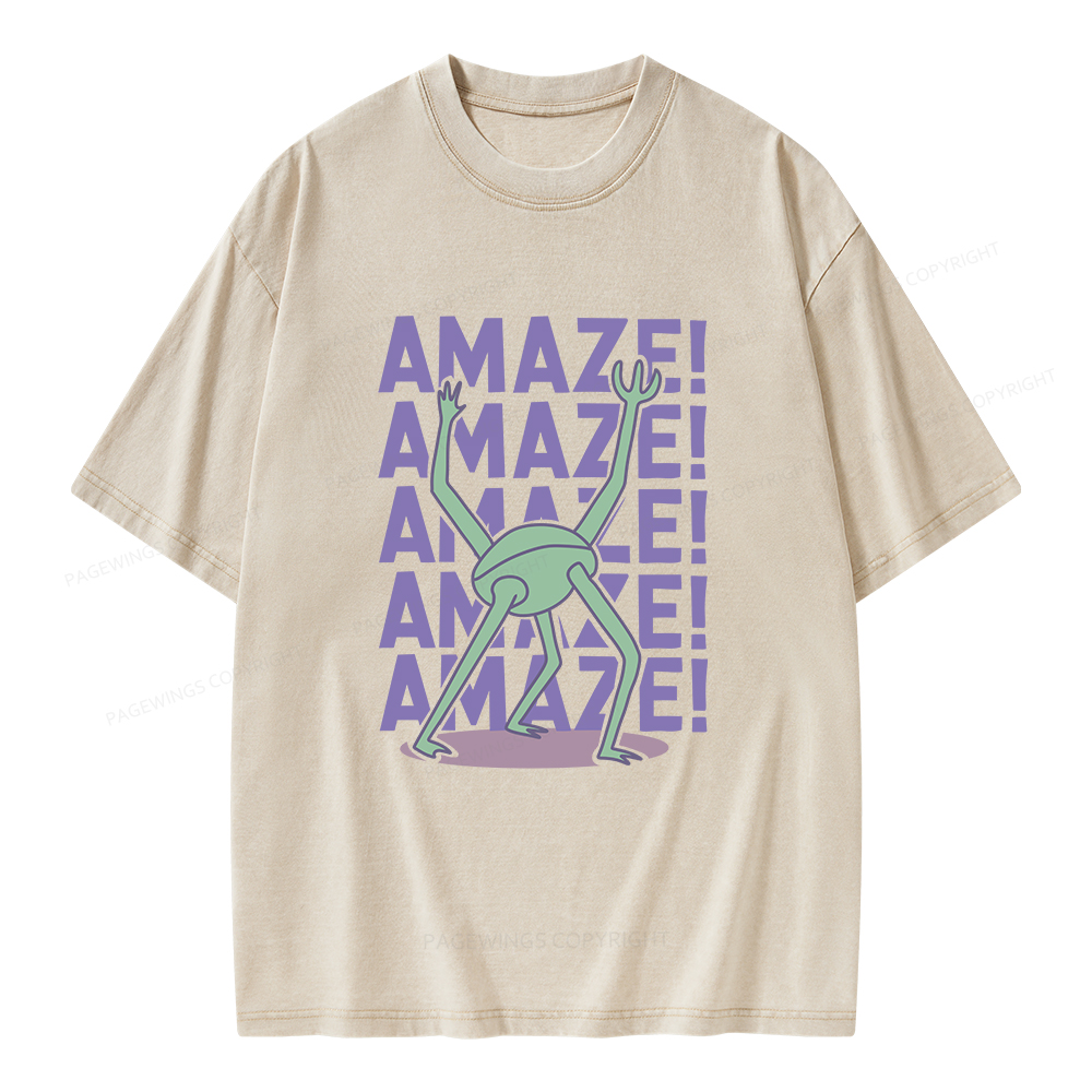 Pagewings Rocky Amaze Unisex Washed T-shirt