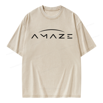 Pagewings Amaze Unisex Washed T-shirt