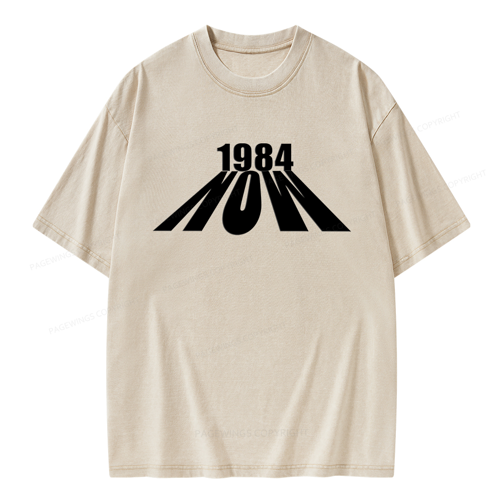 Pagewings Orwell Unisex Washed T-shirt