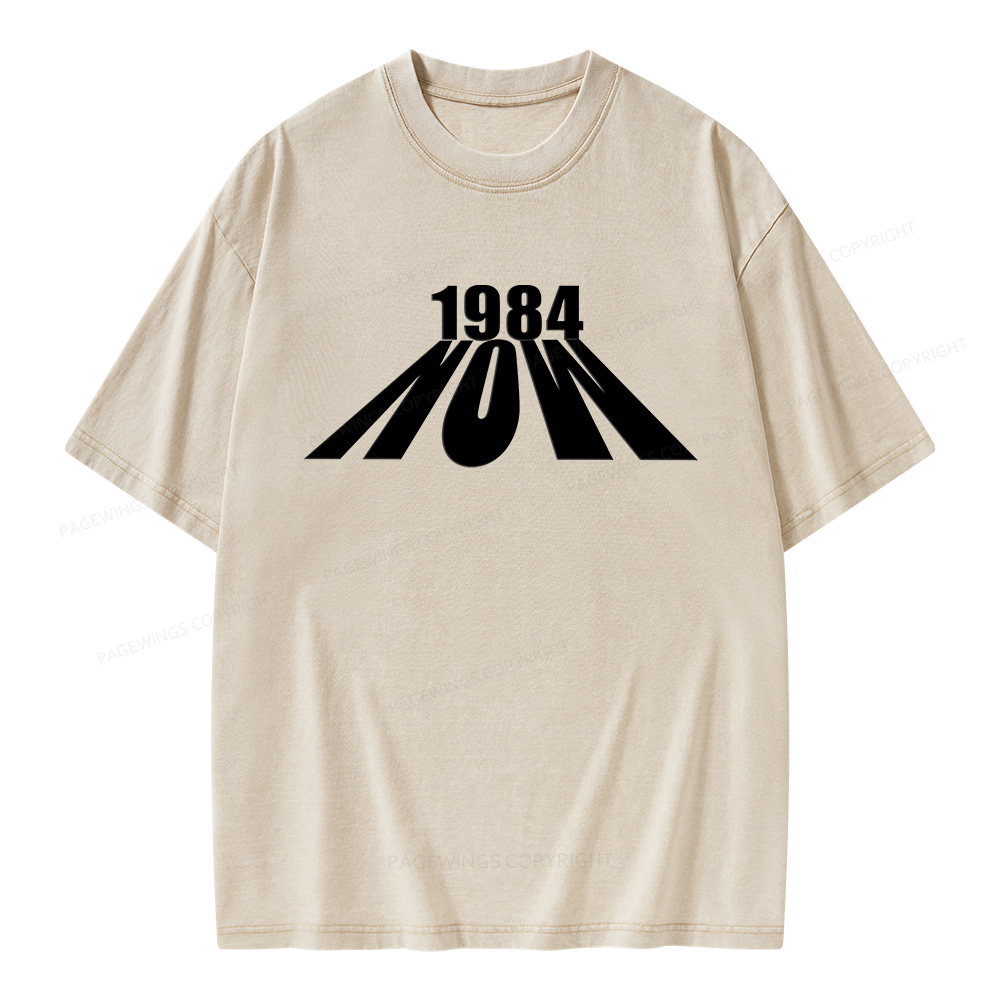 Pagewings Orwell Unisex Washed T-shirt