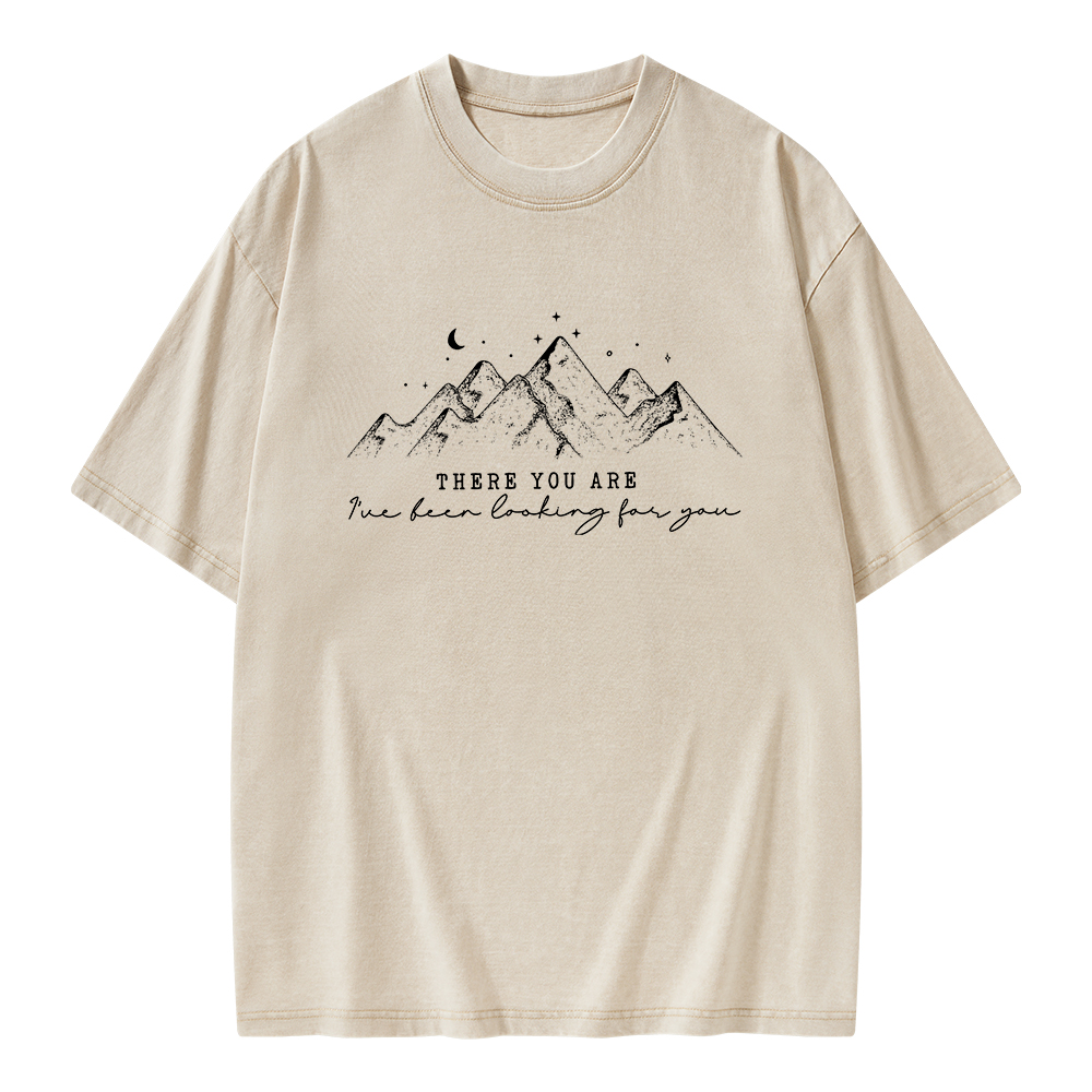 Pagewings ive been looking for you Unisex Washed T-shirt